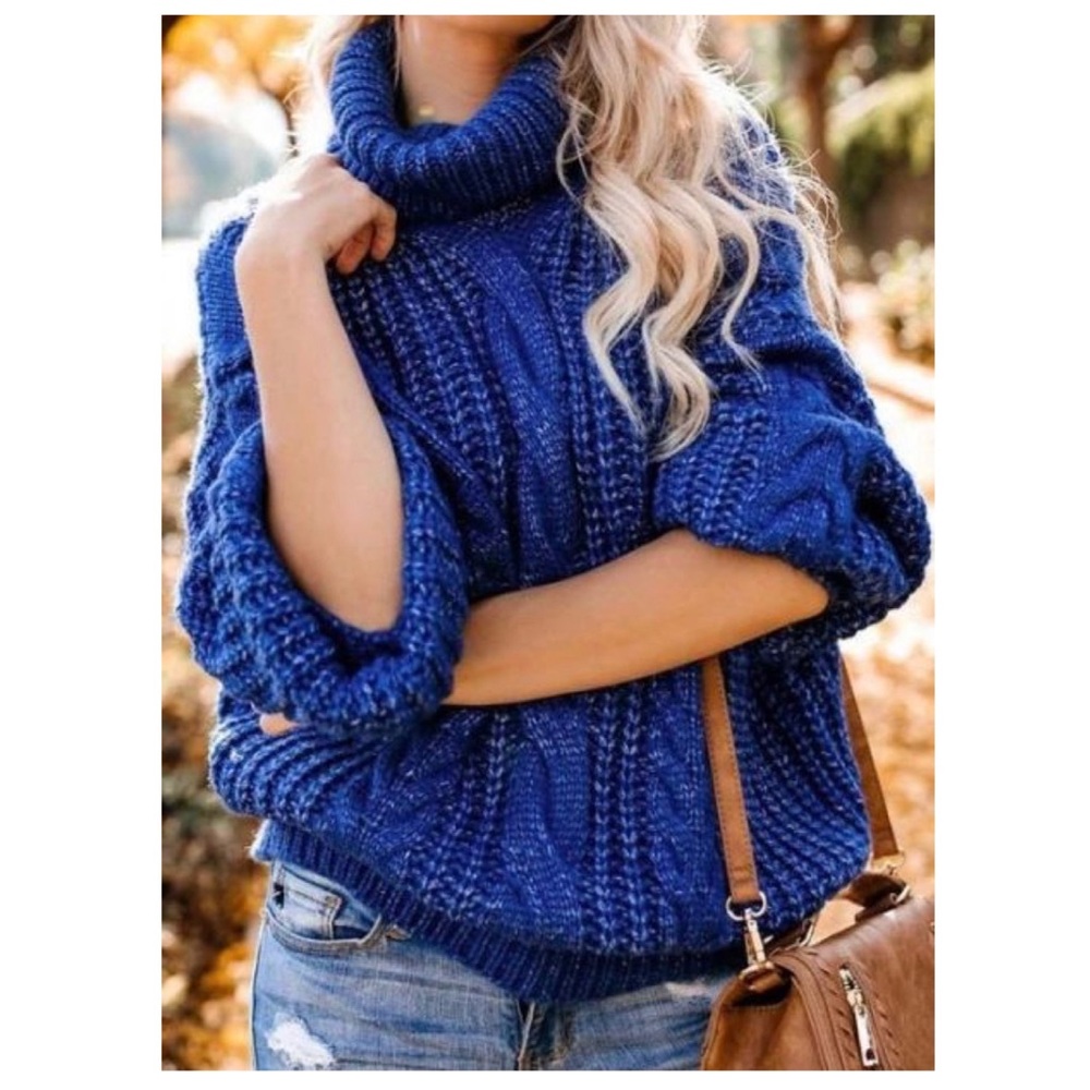 Cable Knit Turtleneck